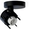 Novalux Faretto orientabile parete Novalux GU10 20x70 nero 112403.02
