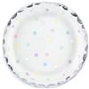 Luck and Luck Luck 6 PEZZI Piatti Piatto carta da 18 cm con stelle stelline colorate festa