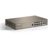 Tenda Teg5312F Rack Switch 10 Porte Gigabit 10/100/1000 2 Porte Sfp L3 Managed Chassis Metallo