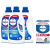 Napisan Kit Lavatrice, Detersivo Lavatrice Liquido Igienizzante Capi Colorati - 69 Lavaggi, 1 Cura Lavatrice Disinfettante da 250ml.