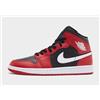 Jordan Air 1 Mid, Black/Gym Red/White