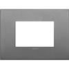 VIMAR Placca 3 moduli ardesia matt grigio - 19653.02