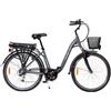Smartway C4-L1SC-G bicicletta elettrica Grigio Acciaio 66 cm (26"") 25 kg Ioni di Litio"