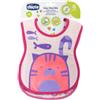 CHICCO Set Bavaglini Chicco Easy Meal Bib 2pz Rosa