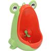 Tonysa Orinatoio per Bambini, Orinatoio Portatile per Allenamento del Vasino, Carino Rana per Ragazzi Toilet per Bambini WC Montato a Parete per Bambino in Piedi Orinatoio (Giallo)