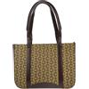 Celine Pre-Owned - Borsa a mano C Macadam anni '90-2000 - Donna - tela/pelle - Taglia unica - Marrone