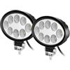 WELLIT 2 x 24 W ovale LED faro da lavoro fuoristrada lampada da lavoro IP68 trattore SUV Bager