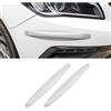 CGEAMDY Protezione Portiere Auto, 2 Pezzi di Gomma Antigraffio Protezione Universale del Bordo Della Porta Dell'Auto per Auto, Berline, Camion, Suv (Grigio)