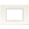 VIMAR Placca in metallo 3 moduli bianco artico - 20653.B01