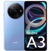 XIAOMI - Redmi A3 4G 64 GB 3GB RAM Dual Sim Display 6.71' LCD IPS Slot Nano SD Fotocamera 8 Mpx Android 14 Colore Blu - SPEDIZIONE GRATUITA