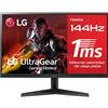 LG Monitor LG 24GN60R-B.BEU 24 Full HD 144 Hz