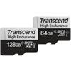 Transcend microSDXC 350V 64GB NAND Classe 10