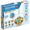 Geomag - Supercolor Costruzioni Magnetiche per Bambini, Giocattolo Magnetico Linea Green 100% Plastica Riciclata, 52 Pezzi