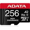 ADATA MICROSD ADATA 256GB CL10 UHS-I U3 V30S 100/80MBPS + ADAPTADOR SD