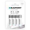 BLAUPUNKT AA batterie alcaline, confezione da 4, per gli orologi a parete e telecomandi TV, LR6BPO/4CP