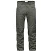 Fjällräven High Coast Zip-Off Trousers, Pantaloni Lunghi, Uomo, Grigio, 56