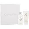 Calvin Klein CK One SET1 Cofanetti eau de toilette 100 ml + gel doccia 100 ml unisex