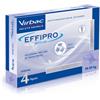 EFFIPRO Virbac Effipro Spot-On Antiparassitario Cani Taglia Media 10-20 Kg 134 mg 4 Pipette