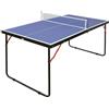 Sport1 One The Sport Maker Sport1 Mini ping pong Tavolo pieghevole. Tavolo ping pong richiudibile e salvaspazio. Tavolo da ping pong in acciaio con maniglia, racchette, palline, rete e tendirete. Per uso regolare o allenamento.