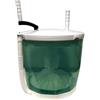 Generic Mini Lavatrice 35x34cm Lavatrice Da Viaggio Compatta Non Richiede Elettricità Lavatrice Manuale Per Bambini, Viaggi, Camper, Campeggio Lavanderia(Green)