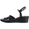 Geox D Marykarmen A, Sandali con Zeppa, Nero, 40 EU