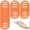 Rairsky 20 Pezzi Guarnizioni per Barattoli di Ricambio, Guarnizioni Barattoli Ermetici Riutilizzabili 93X67mm, Guarnizioni in Silicone per Barattoli di Vetro per Barattoli a Bocca Larga, Barattoli di Vetro