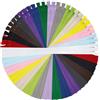 DOITEM 30 pz 55 cm Invisibile Multicolore Bobina di Nylon Cerniere per Cucito e Artigianato 15 Colori (Multicolore, 55cm)