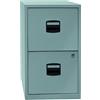 Bisley Home Armadietto sospeso PFA, 2 cassetti HR, 355 Argento, 40 x 41.3 x 67.2 cm