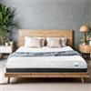 TANHK Materasso Wave Flow Smart Comfort in Memory Foam | Supporto ortopedico con tecnologia di circolazione dell'aria fredda | Tessuto ipoallergenico e traspirante | Made in Italy | 130 x 190