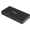 ‎Startech StarTech.com 2 Port USB C KVM Switch - 4K 60Hz HDMI - Compact Dual Port UHD USB