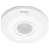 Oktaplex motion Oktaplex Ina - Rilevatore di movimento interno 360 gradi, portata 8 m, adatto per LED, bianco, da superficie, 230V, con sensore crepuscolare