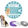 PetsxJoy Collare antipulci per cani, 3 colori, durata fino a 2 anni, 65 cm, ingredienti oli essenziali al 100%