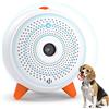 Bubbacare Antibell per cani, 3 livelli di frequenze Sonic Anti Bell, 33 ft Antibell dispositivo ultrasonico per cani, ricaricabile per il controllo della baia di cani in interni, esterni, antiabbattimento