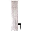 Homing transparenter Vorhang rose (1Stück) 245 x 140 cm (HxB), 140 x 245 cm