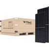 V-TAC 410W AU410-27V-MH Set 7.4kW Pannello Solare Fotovoltaico AUSTA 1722*1134*35mm - 11910 kit 18 pannelli