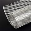 AggAuto Griglia universale per auto, 101,6 x 33 cm, in lega di alluminio, con foro a nido d'ape, distanza di 6 mm, 1 mm, una delle griglie di forma più multifunzionali, colore argento