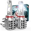 Cenmoll HB3 Lampadina per faro LED, 90W 18000LM 500% Luminosità Illuminazione a 360 gradi 9005 Lampadina per faro HB3 Canbus Senza errori 6500K Bianco, Confezione da 2