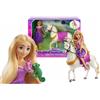 TOYS ONE Mattel HLW23 Disney Princess Rapunzel e Maximus