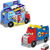 TOYS ONE Fisher Price FVJ01 Mega Bloks Autotreno Monta e Sfreccia con Mattoncini