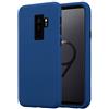 Cadorabo Custodia per Samsung Galaxy S9 PLUS in BLU SCURO - Hybrid Cover con Lato Interno Silicone TPU e Lato Esterno Plastico a Due Parti - Back Hard Case Bumper Antiurto Guscio