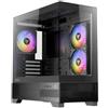 Antec CX500M RGB MicroATX - Case da gioco per PC, in vetro temperato, colore: nero
