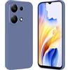 Tveinan Cover per Xiaomi Redmi Note 13 Pro 4G / Poco M6 Pro 4G Custodia Protettiva, Protezione Completa in Sottile Silicone Opaco Morbida Case Antiurto Cover per Redmi Note 13 Pro 4G, Blu