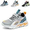 NACKINg Scarpe Bambino Scarpe da Corsa per Bambini Ragazze Ragazzi Sneaker Casual Bambino Studenti Elementari Leggere Scarpe Sportive Traspirante, Grigio, EU 38