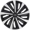 WRC 4 copricerchi Carbon Style per ruote da 14 Pollici