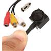 CNDST CCTV Hd Mini Spy Pinhole Telecamera di Sicurezza 1000tvl f3.6mm 90degree Mini Nascosto CCTV Telecamera di Sorveglianza Indoor/Outdoor