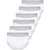 Sloggi Donna Basic+ Midi 3P, Bianco, 48