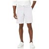Armani Exchange Solid Stretch Twill Short Pantaloncini Casual, Bianco, S Uomo