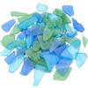 PH PandaHall 3 Colori Vetro Blu Cobalto Acqua e Vetro Verde Mare Smerigliato per Artigianato Artistico abbellimento Decor Sfuso in Vetro di Mare