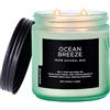 M&SENSE candele profumate brezza oceanica di ananas e mango per la casa, per le feste di compleanno, regali di candele per donne e uomini, regali rinfrescanti per amici e famiglia, Fino A 70 Ore