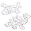 Hama - 8257 - Mondo Creativo - Perline e Gioielli - Borsa: Dinosauro Piastra E Aereo